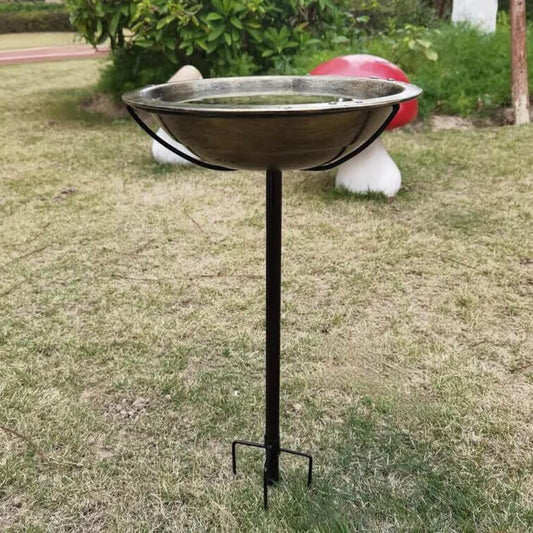 Vogeltränke Stehend Metall