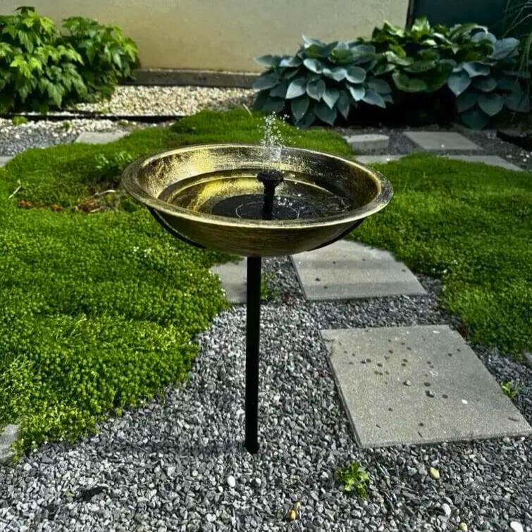 Vogeltränke Stehend Metall