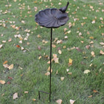 Vogeltränke auf Stab Gusseisen - Vignette | VogelH2O