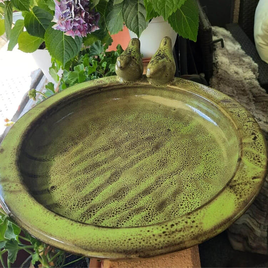 Vogeltränke Keramik Groß