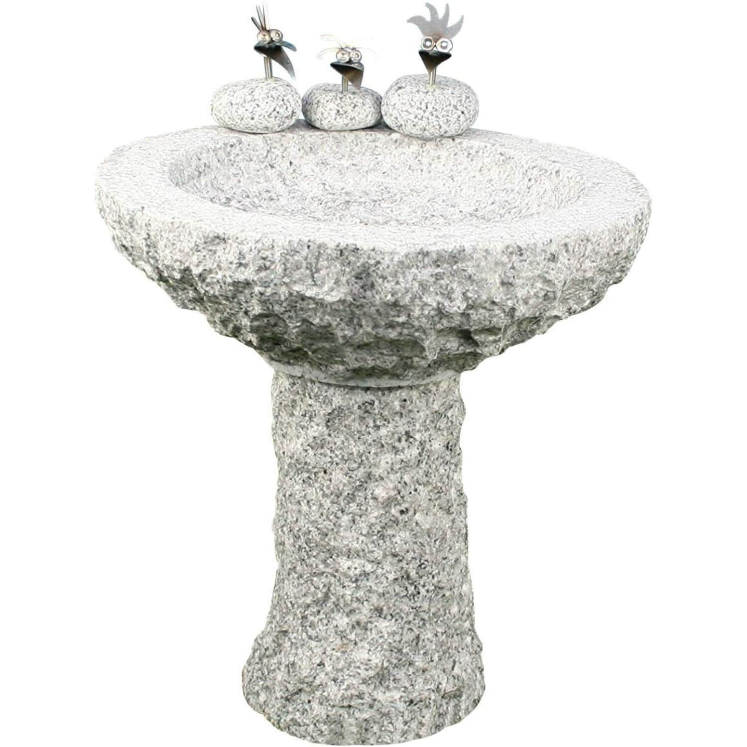 Vogeltränken Granit