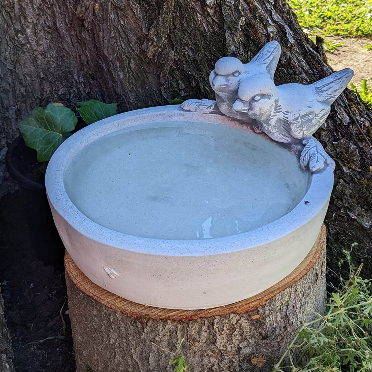Garten Vogeltränke Stein