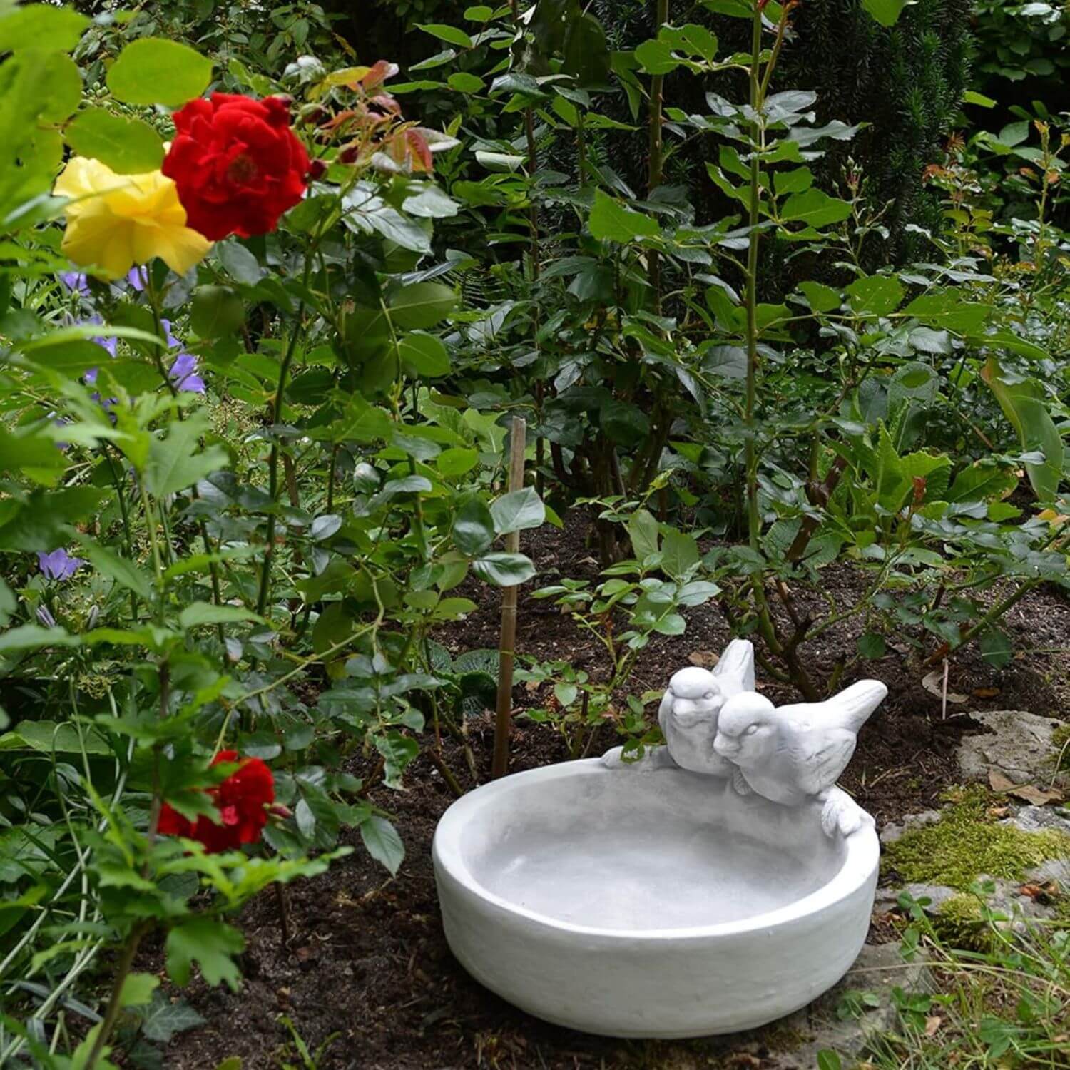 Garten Vogeltränke Stein