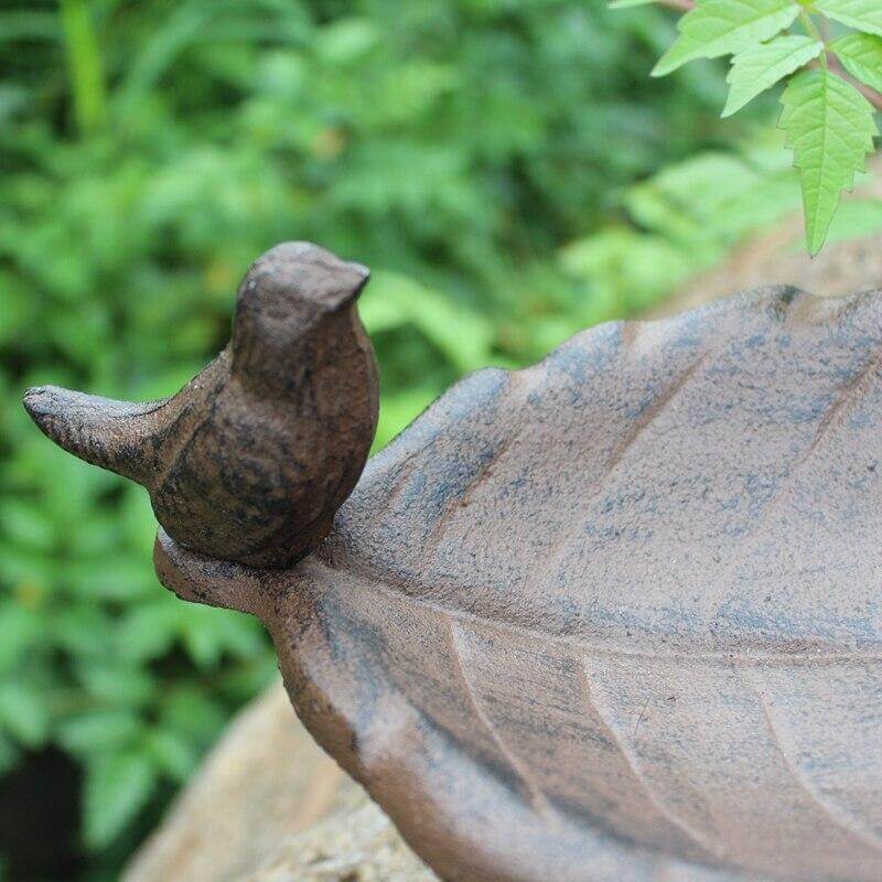 Vogeltränke Antik Gusseisen