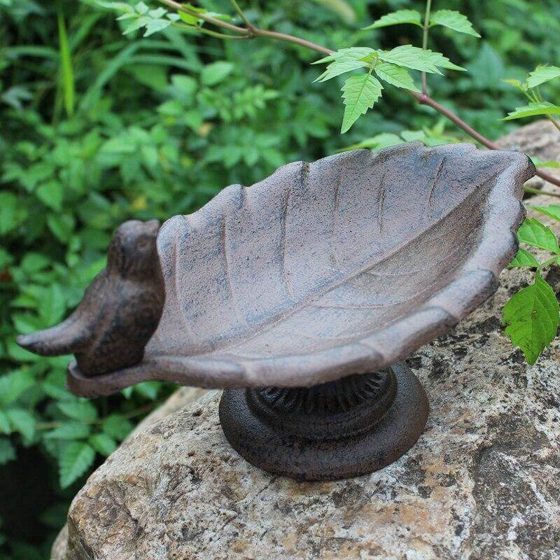 Vogeltränke Antik Gusseisen