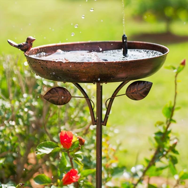 Vogeltränke Stehend Garten