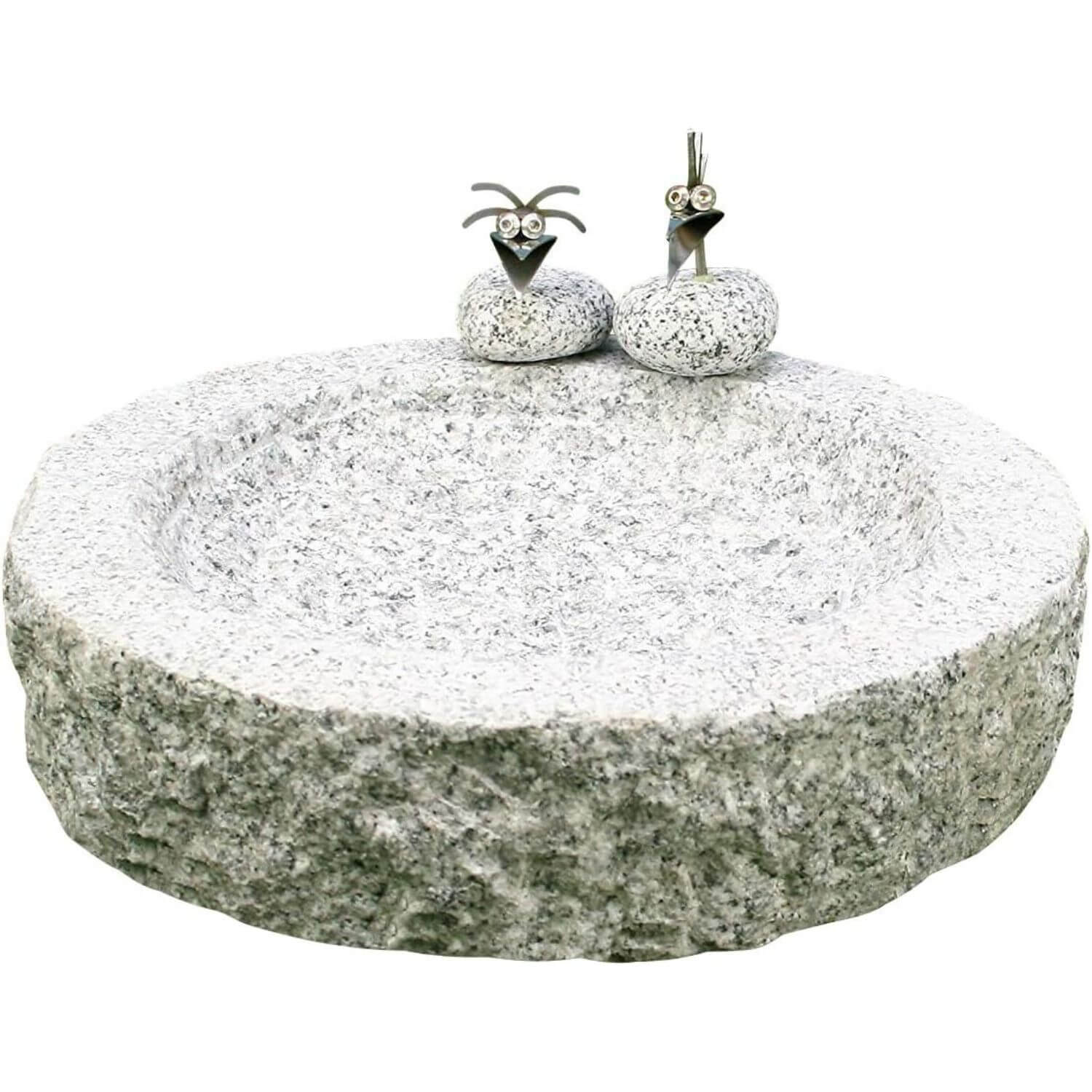 Vogeltränke aus Granit