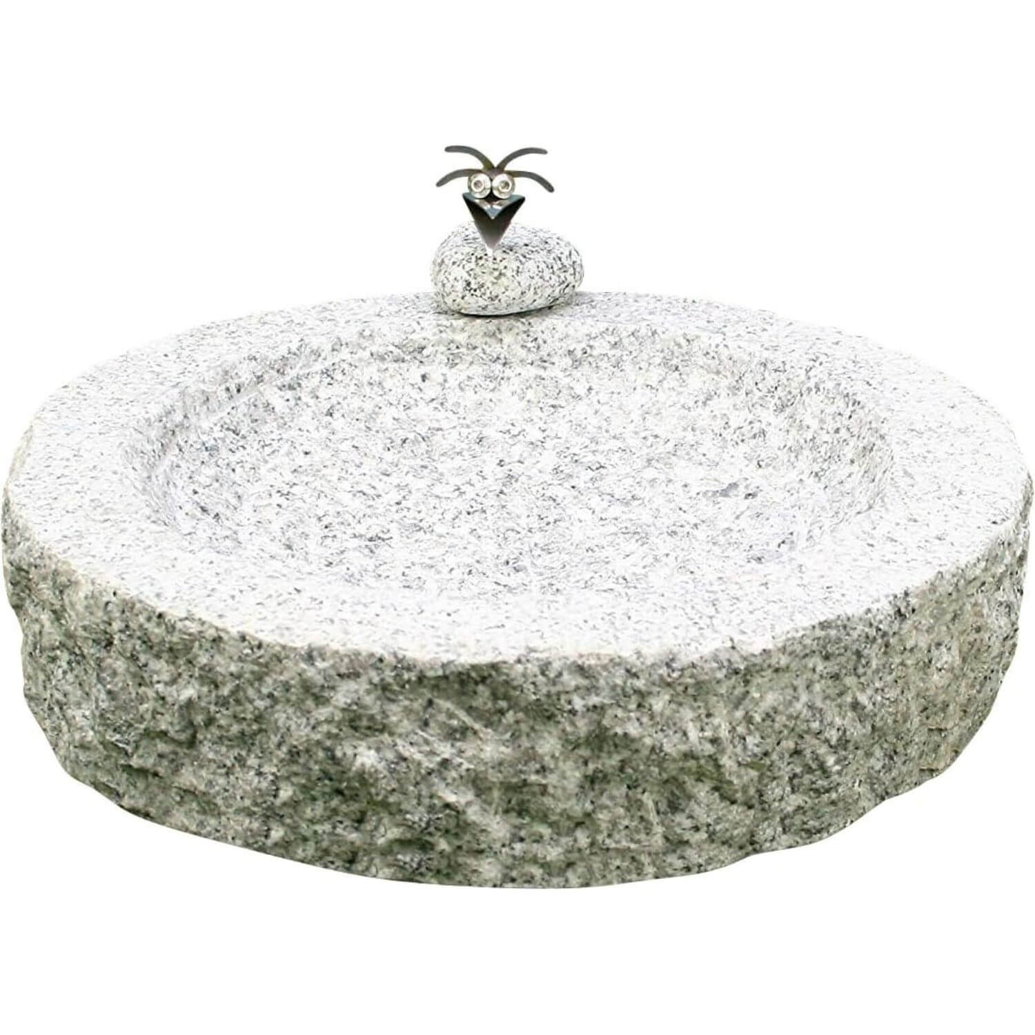 Vogeltränke aus Granit