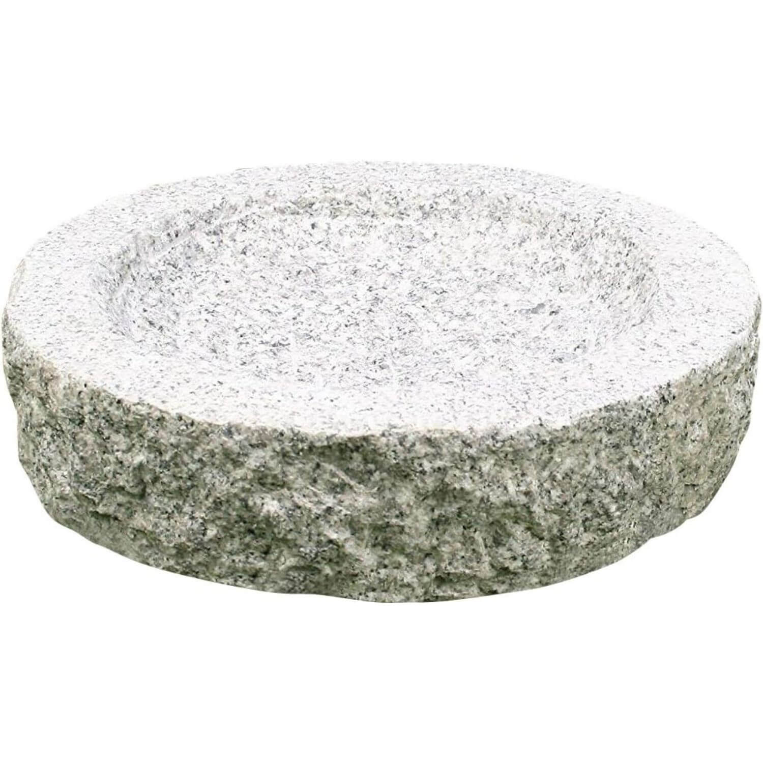 Vogeltränke aus Granit