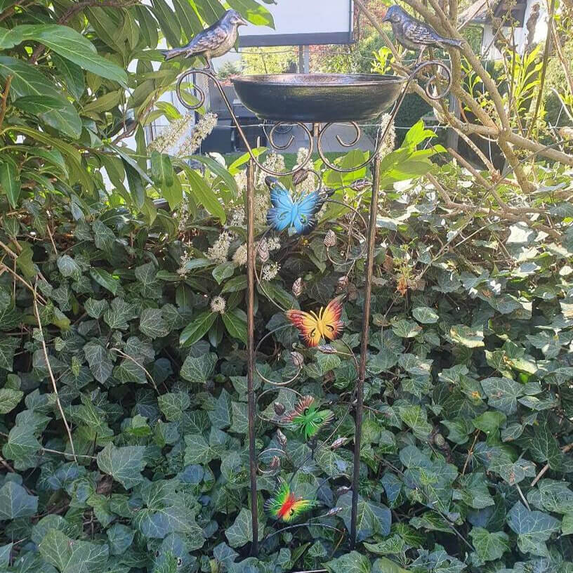 Vogeltränke mit Ständer