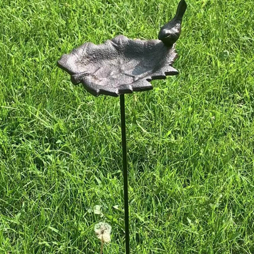 Vogeltränke Gusseisen Stehend