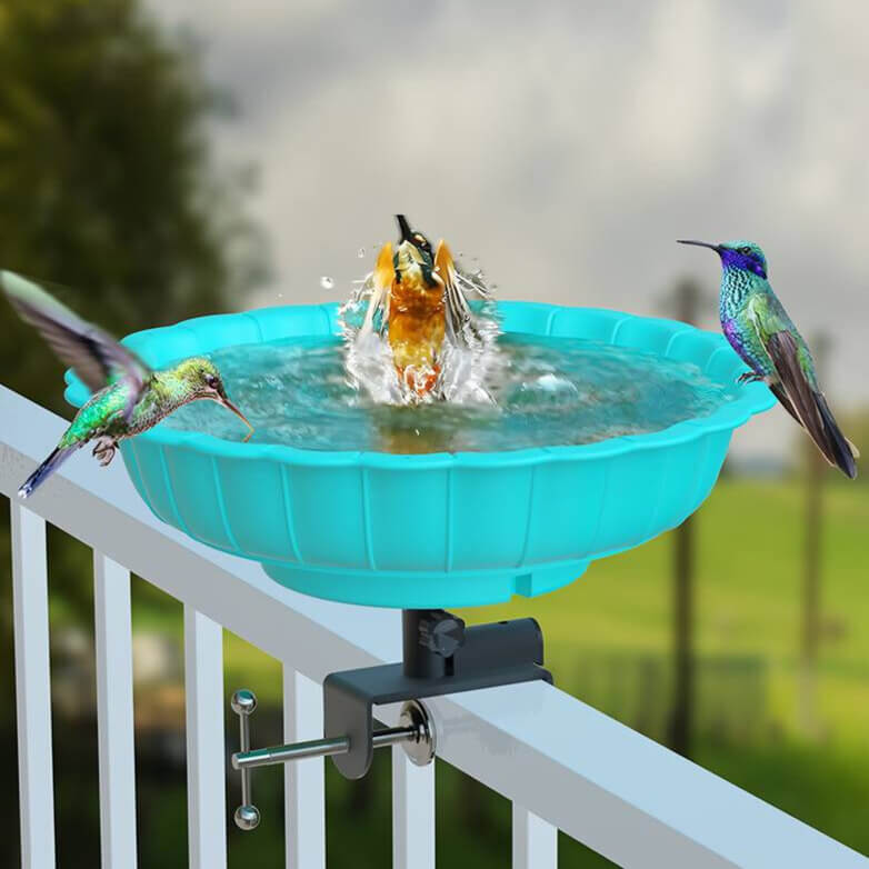 Vogeltränke für den Balkon