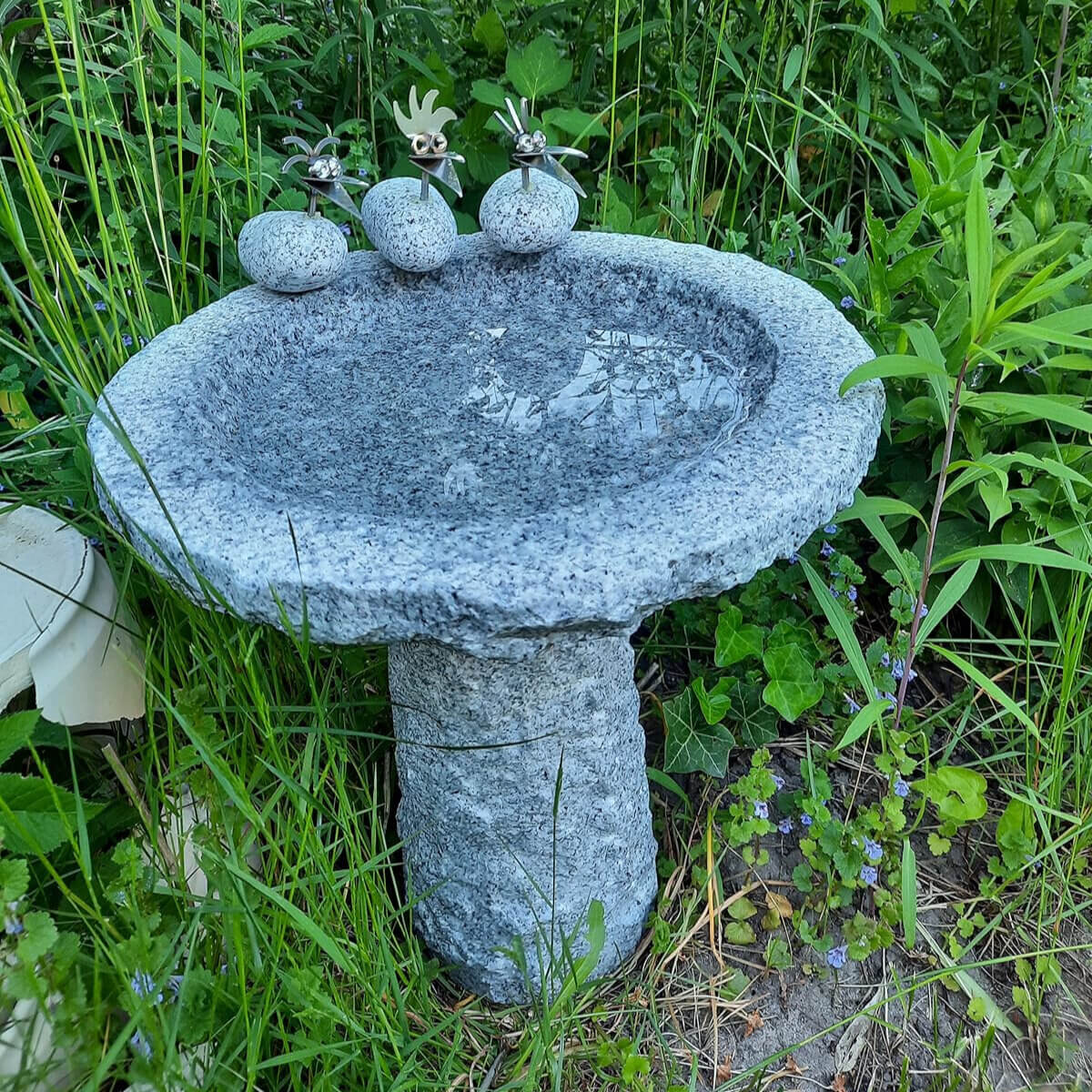 Vogeltränken Granit